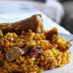 Rijst met kalfsspareribs