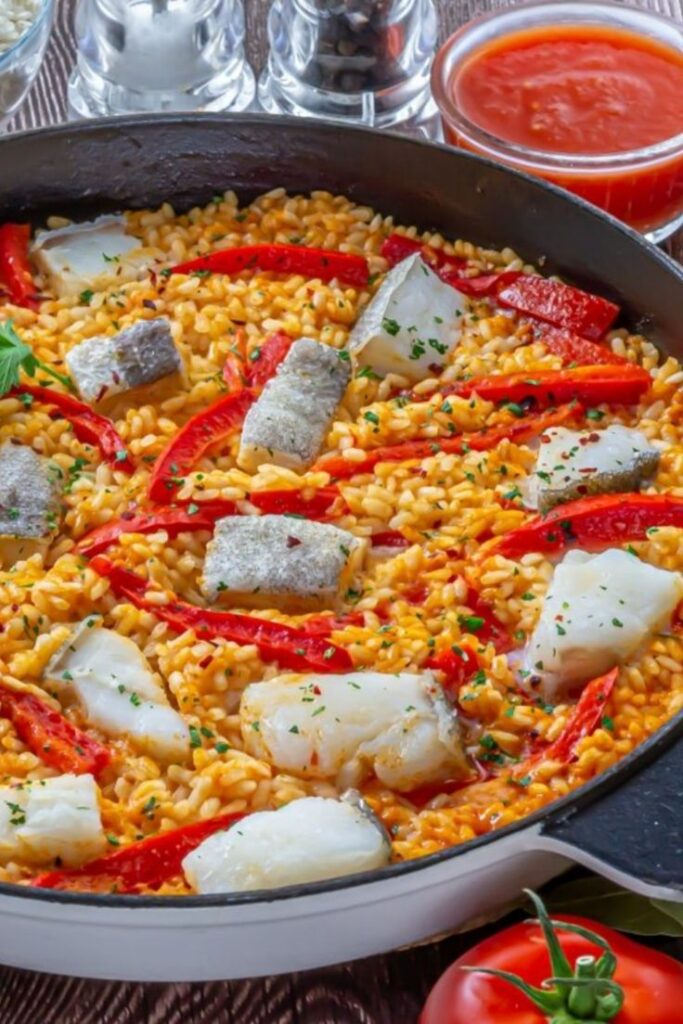 arroz con bacalao