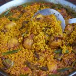 arroz con pollo y conejo