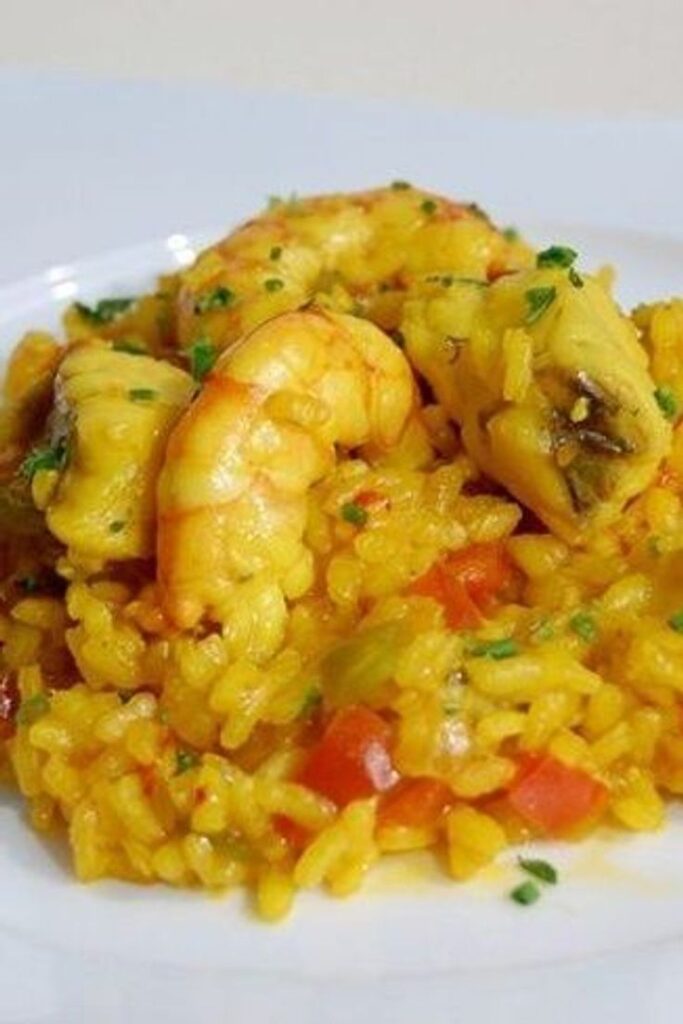 Arroz del Señoret con Rape