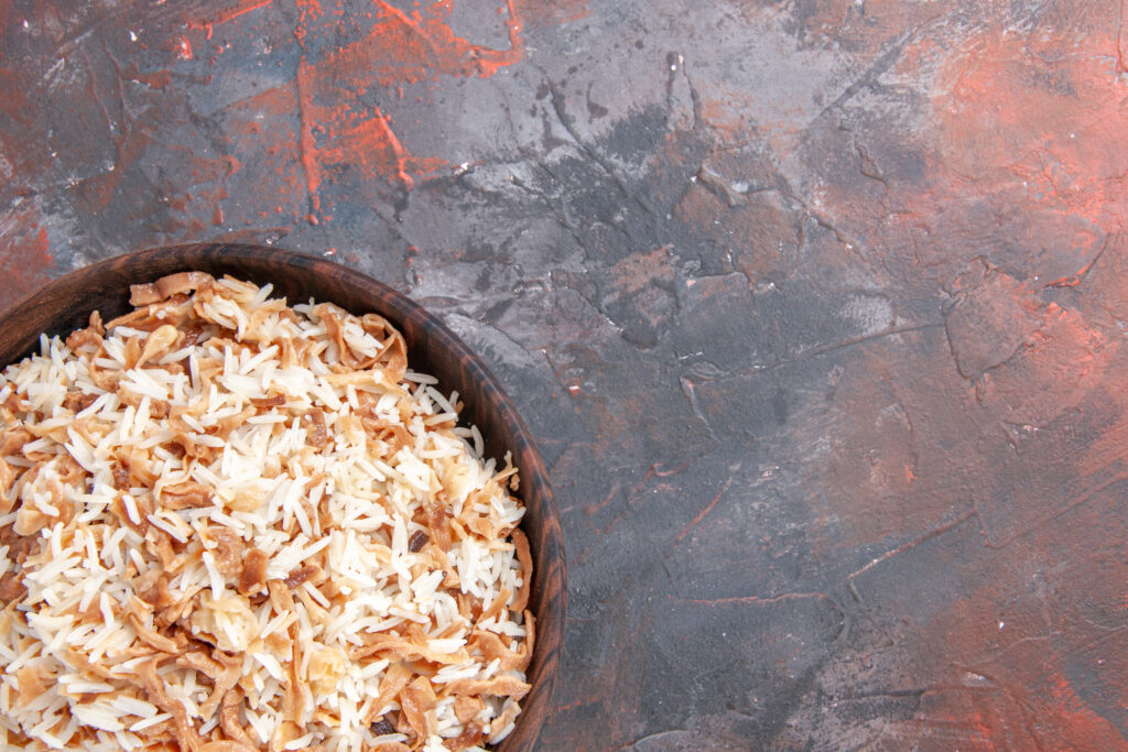 rijstgerechten in de oven