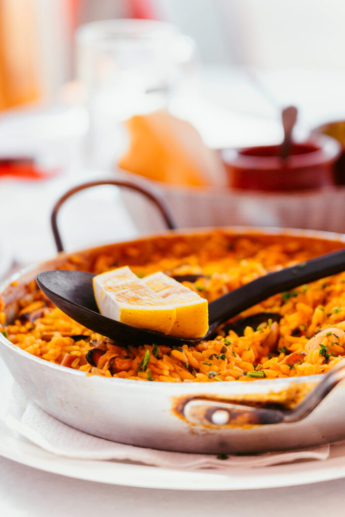zwarte Paella