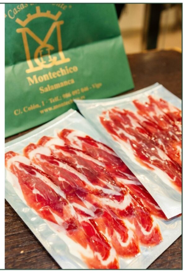 Jamón Ibérico loncheado y al vacío
